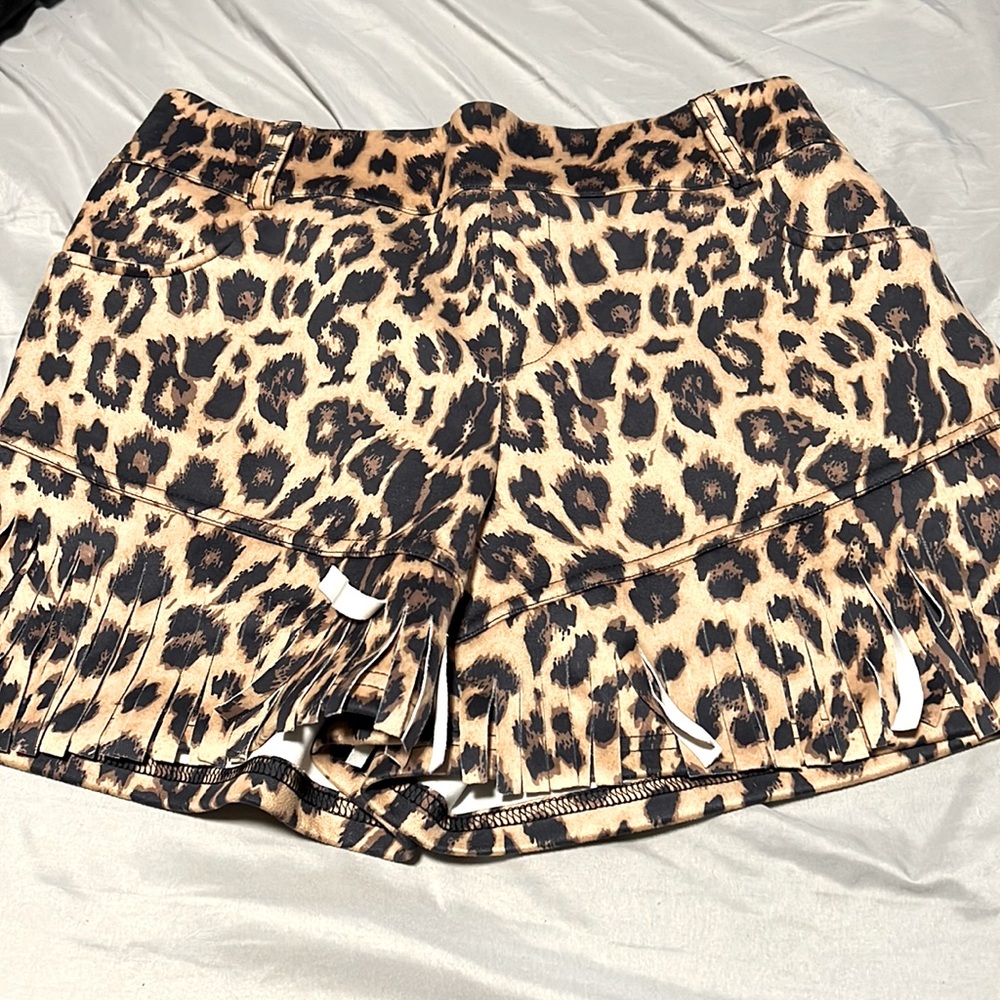 Crazy Train Fringe Shorts